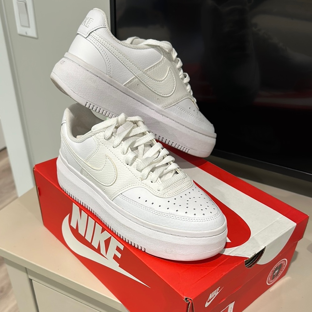 Nike Vision Alta LTR White Sneakers
